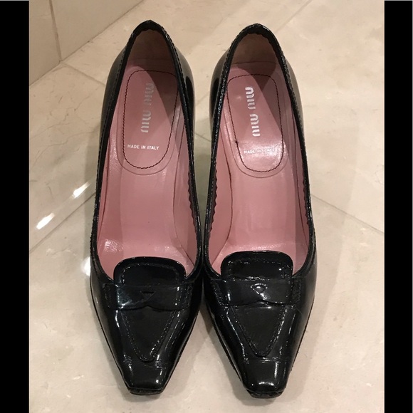 Miu Miu Patent Leather Pumps - Size: 36 1/2